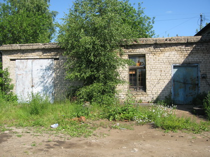 Фото. Площадка по заготовке лома. Рыбинск